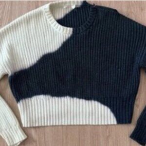 Black and White Sweater